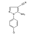 5-Amino-1-(4-chlorophenyl)-1H-pyrazole-4-carbonitrile