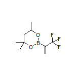 4,4,6-Trimethyl-2-(3,3,3-trifluoroprop-1-en-2-yl)-1,3,2-dioxaborinane