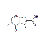 3,5-Dimethyl-4-oxo-3,4-dihydrothieno[2,3-d]pyrimidine-6-carboxylic Acid