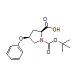 (2S,4S)-1-Boc-4-phenoxypyrrolidine-2-carboxylic Acid