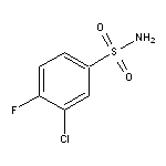 3-Chloro-4-fluorobenzenesulfonamide