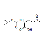 (2S)-2-(Boc-amino)-4-(methylsulfinyl)butanoic Acid