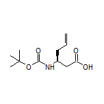 (S)-3-(Boc-amino)-5-hexenoic Acid