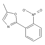 5-methyl-2-(2-nitrophenyl)oxazole, 95%