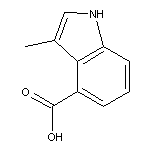 3-methyl-1H-indole-4-carboxylic acid, 95%