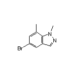 5-Bromo-1,7-dimethylindazole