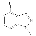 4-fluoro-1-methyl-1H-indazole, 95%