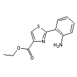 ethyl 2-(2-aminophenyl)thiazole-4-carboxylate, 95%