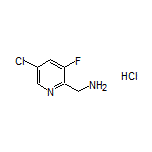 5-Chloro-3-fluoropyridine-2-methanamine Hydrochloride