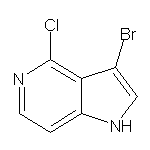 3-Bromo-4-chloro-5-azaindole