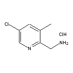 (5-Chloro-3-methylpyridin-2-yl)methanamine hydrochloride