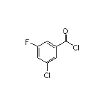 3-Chloro-5-fluorobenzoyl Chloride