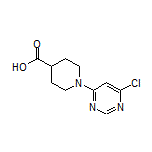 1-(6-Chloro-4-pyrimidinyl)piperidine-4-carboxylic Acid