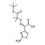 (Z)-2-(2-Amino-4-thiazolyl)-2-[[[1-(tert-butoxy)-2-methyl-1-oxo-2-propyl]oxy]imino]acetic Acid