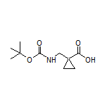 1-[(Boc-amino)methyl]cyclopropanecarboxylic Acid