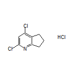 2,4-Dichloro-6,7-dihydro-5H-cyclopenta[b]pyridine Hydrochloride