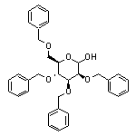 (2S,3S,4S,5R,6R)-3,4,5-Tris(benzyloxy)-6-[(benzyloxy)methyl]tetrahydro-2H-pyran-2-ol