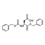 (S)-4-(Benzyloxy)-3-[[(benzyloxy)carbonyl]amino]-4-oxobutanoic Acid