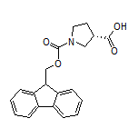 (S)-1-Fmoc-3-pyrrolidinecarboxylic Acid