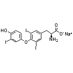 Sodium (S)-2-Amino-3-[4-(4-hydroxy-3-iodophenoxy)-3,5-diiodophenyl]propanoate