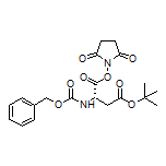 4-tert-Butyl 1-(2,5-Dioxo-1-pyrrolidinyl) (S)-2-(Cbz-amino)succinate