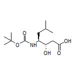 (3S,4S)-4-(Boc-amino)-3-hydroxy-6-methylheptanoic Acid