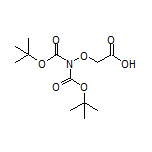 2-[[Bis(Boc)amino]oxy]acetic Acid