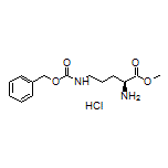 Methyl (S)-2-Amino-5-(Cbz-amino)pentanoate Hydrochloride