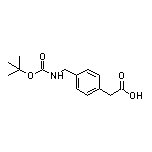 2-[4-[[(tert-butoxycarbonyl)amino]methyl]phenyl]acetic Acid