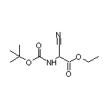 Ethyl 2-[(tert-Butoxycarbonyl)amino]-2-cyanoacetate