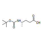 (S)-4-(Boc-amino)pentanoic Acid