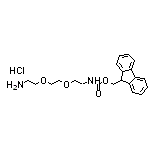 (9H-Fluoren-9-yl)methyl [2-[2-(2-Aminoethoxy)ethoxy]ethyl]carbamate Hydrochloride