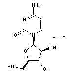 4-Amino-1-[(2S,3R,4R,5S)-3,4-dihydroxy-5-(hydroxymethyl)tetrahydrofuran-2-yl]pyrimidin-2(1H)-one Hydrochloride