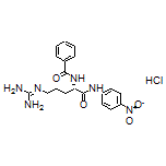 (S)-N-[5-[(Diaminomethylene)amino]-1-[(4-nitrophenyl)amino]-1-oxo-2-pentyl]benzamide Hydrochloride