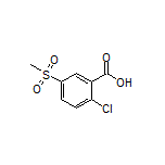 2-Chloro-5-(methylsulfonyl)benzoic acid