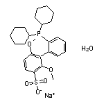 Sodium 2’-(Dicyclohexylphosphino)-2,6-dimethoxy-[1,1’-biphenyl]-3-sulfonate Hydrate