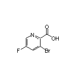 3-Bromo-5-fluoropyridine-2-carboxylic Acid