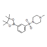 3-[(4-Methyl-1-piperazinyl)sulfonyl]phenylboronic Acid Pinacol Ester