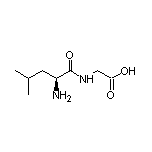 (S)-2-(2-Amino-4-methylpentanamido)acetic Acid