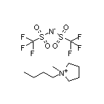 1-Butyl-1-methylpyrrolidin-1-ium Bis[(trifluoromethyl)sulfonyl]amide