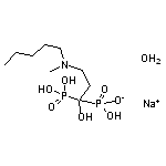 Sodium Trihydrogen [1-Hydroxy-3-(methylpenthylamino)propylidene]diphosphonate Monohydrate