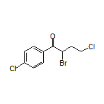 2-Bromo-4-chloro-1-(4-chlorophenyl)-1-butanone