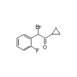 2-Bromo-1-cyclopropyl-2-(2-fluorophenyl)ethanone