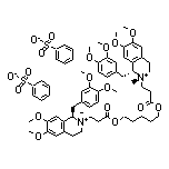 (1R,1’R,2R,2’R)-2,2’-[[Pentane-1,5-diylbis(oxy)]bis(3-oxopropane-3,1-diyl)]bis[1-(3,4-dimethoxybenzyl)-6,7-dimethoxy-2-methyl-1,2,3,4-tetrahydroisoquinolin-2-ium] Benzenesulfonate
