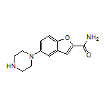 5-(1-Piperazinyl)benzofuran-2-carboxamide