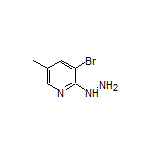 3-Bromo-2-hydrazinyl-5-methylpyridine