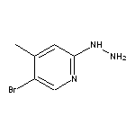 5-Bromo-2-hydrazinyl-4-methylpyridine