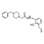 N’-(3-Allyl-2-hydroxybenzylidene)-2-(4-benzyl-1-piperazinyl)acetohydrazide