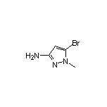 3-Amino-5-bromo-1-methylpyrazole