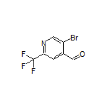 5-Bromo-2-(trifluoromethyl)isonicotinaldehyde